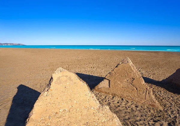 Serradal strand in Grao de Castellon, Spanje — Stockfoto