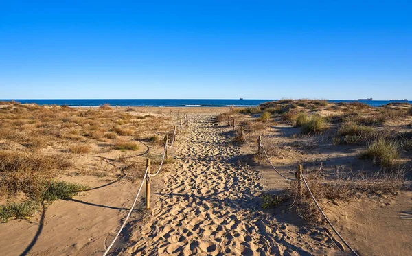 Serradal strand in Grao de Castellon, Spanje — Stockfoto