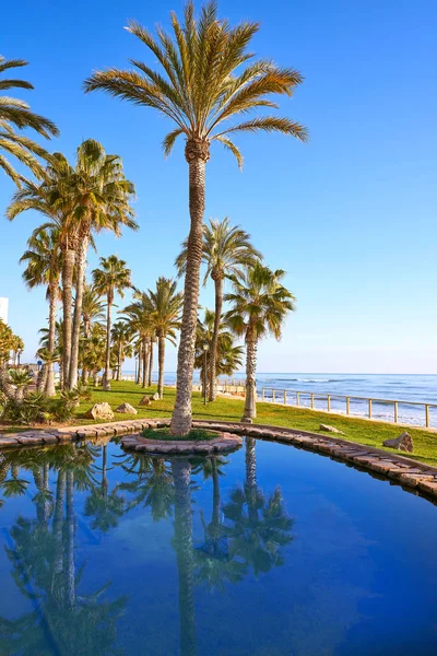 Oropesa de Mar beach park in Castellon — Stock Photo, Image