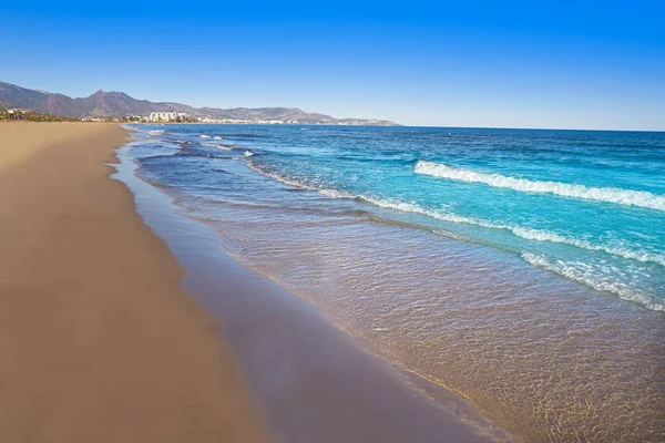 Serradal plaj Grao de Castellon İspanya — Stok fotoğraf