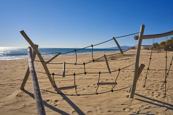 Plaża Salou Ponent Poniente w Tarragonie — Zdjęcie stockowe