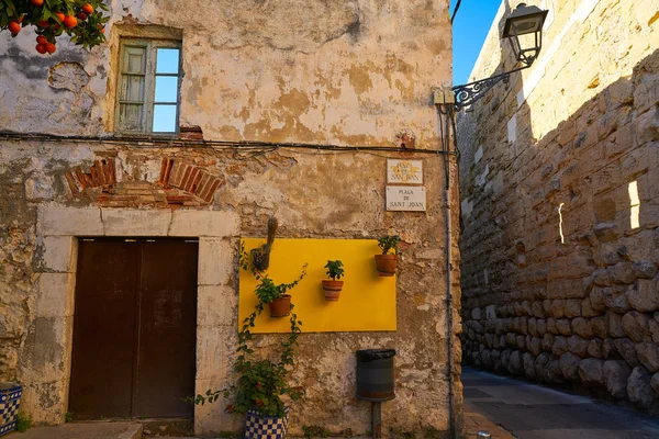 Tarragona antiguas calles Tarraco en Cataluña —  Fotos de Stock