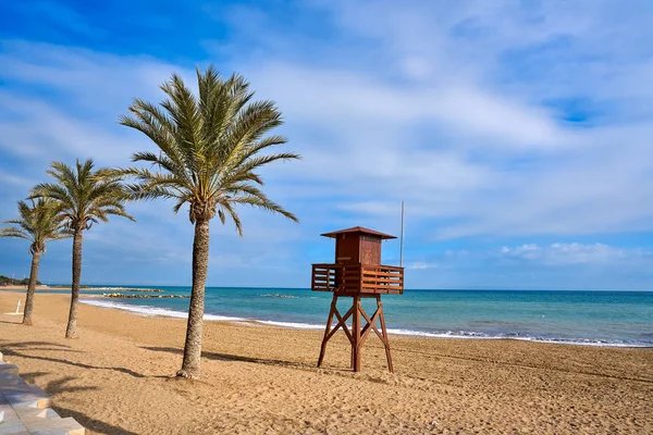 Stranden Vinaroz Playa del Forti i Castellon — Stockfoto