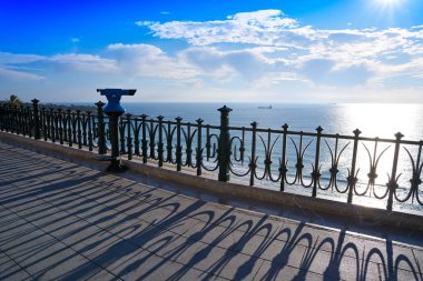 Tarragona balkon Avrupa gündoğumu