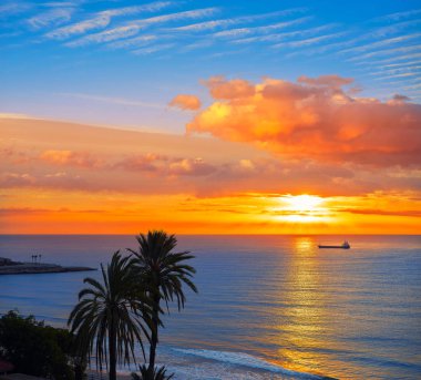 Tarragona balkon Avrupa gündoğumu