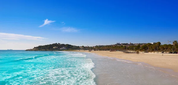 Tarragona Platja de L 'Arrabassada Catalonia – stockfoto