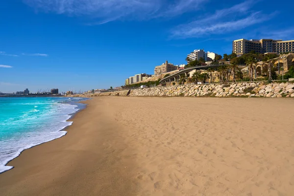 El Miracle strand in Tarragona, in Catalonië — Stockfoto
