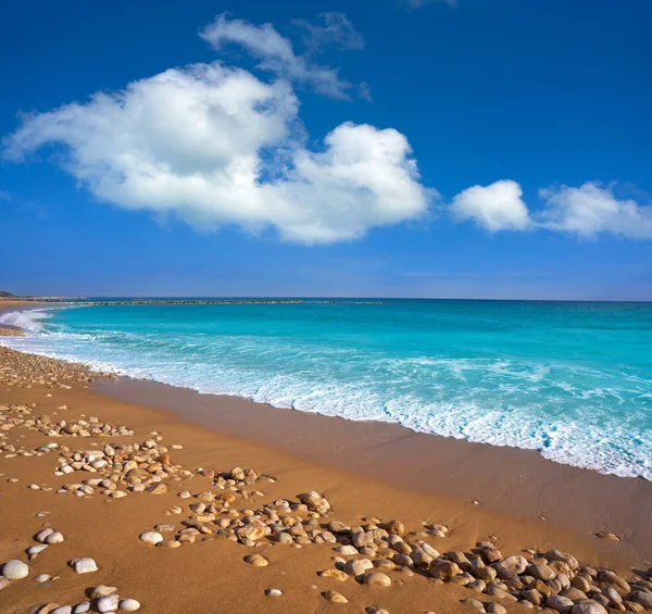 Castellon 'daki Vinaroz Playa del Forti plajı — Stok fotoğraf