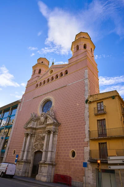 Kościół Sant Agusti Katalonia Tarragona — Zdjęcie stockowe