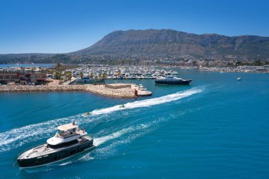 Alicante İspanya Denia silueti