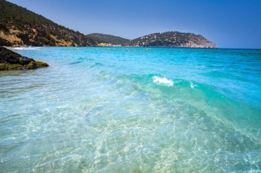 Ibiza beach Aigua blanca in Santa Eulalia