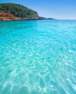 Balear'da Ibiza Cala Salada ve Saladeta