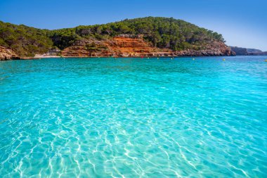 Balear'da Ibiza Cala Salada ve Saladeta