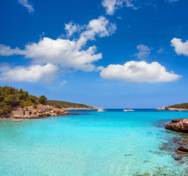 Balear içinde Ibiza Portinatx Arenal Petit plaj