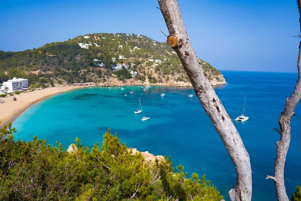 Ibiza Cala Sant Vicent também San Vicente — Fotografia de Stock