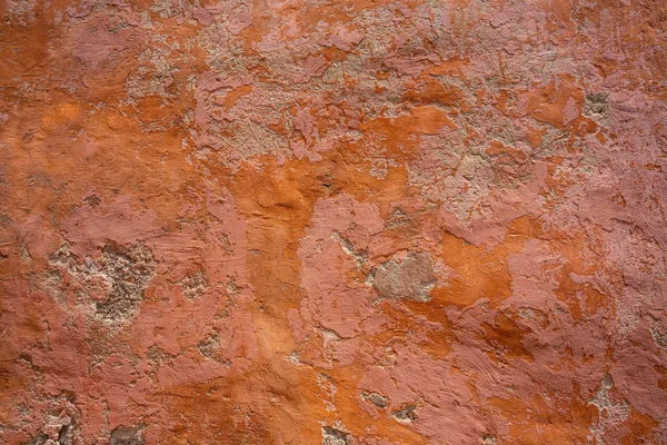 발레 아레스 제도 이비자 오렌지 벽 질감 — 스톡 사진