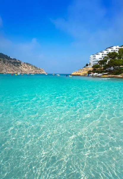 Plaża Ibiza Cala Llonga w Santa Eulalia — Zdjęcie stockowe