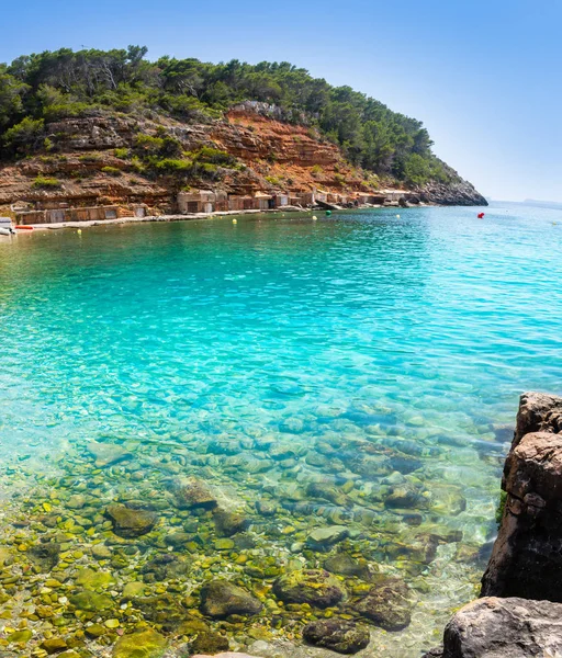 Ibiza Cala Salada et Saladeta aux Baléares — Photo