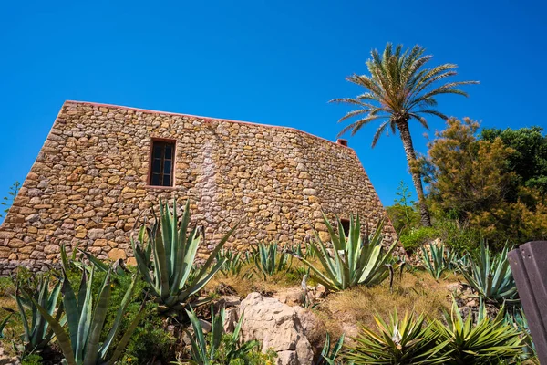 Ibiza Cala Salada och Saladeta i Balearics — Stockfoto