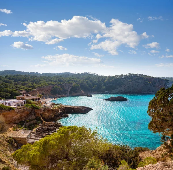 Ibiza Cala Xarraca en Sant Joan de Baleares — Foto de Stock