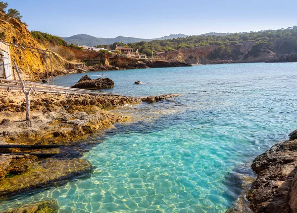 Ibiza Cala Xarraca i Sant Joan av Balearics — Stockfoto