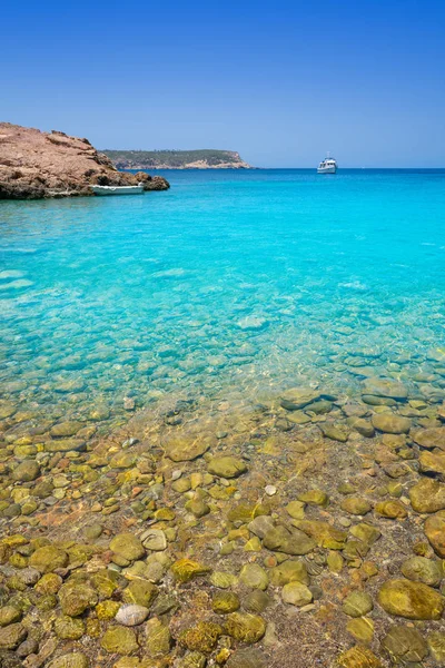 Cala Xuclar van Ibiza in Sant Joan Balearics — Stockfoto