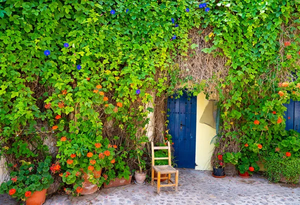 Ibiza Eivissa centro Dalt Vila fachadas — Foto de Stock