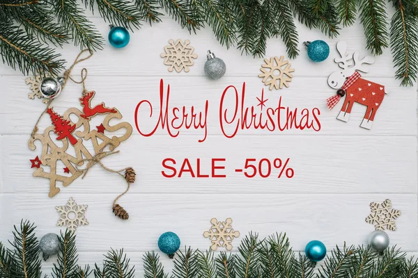 포스트 크리스마스 판매와 — 스톡 사진