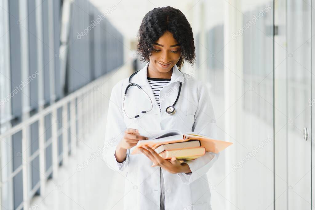 african american girl medical student
