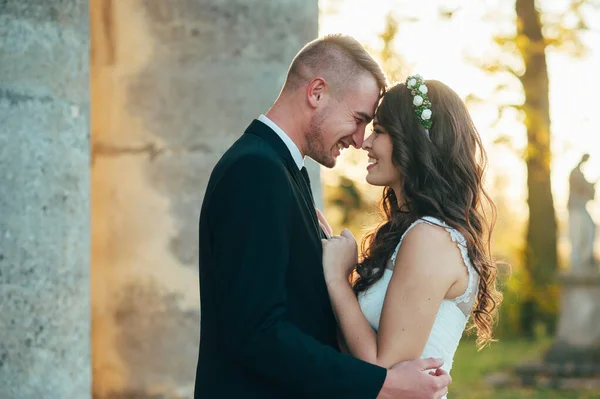 Retrato Sensual Jovem Casal Foto Casamento Livre — Fotografia de Stock