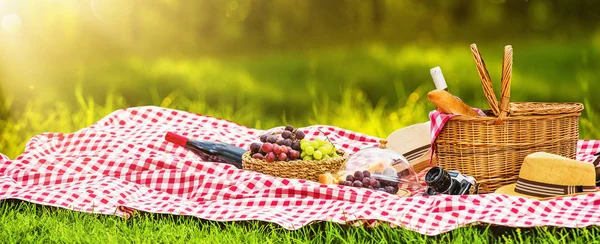 Picknick an einem sonnigen Tag — Stockfoto