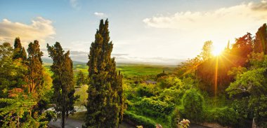 manzara Toskana, İtalya