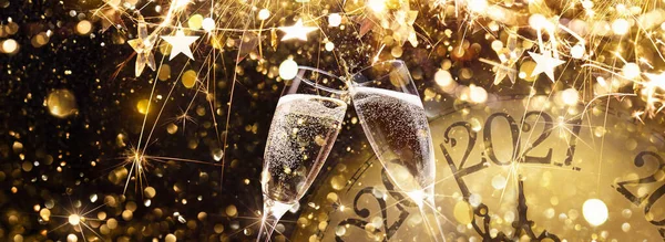 New Years Eve 2021 Celebration Background — Stock Photo, Image