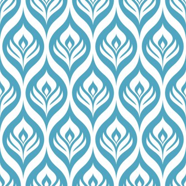 Kusursuz süs desenli vektör çizimi