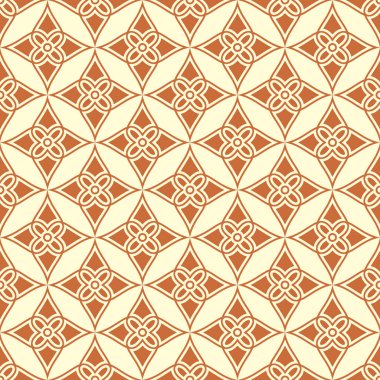 Kusursuz süs desenli vektör çizimi