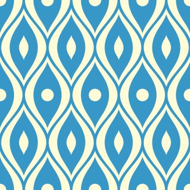 Kusursuz süs desenli vektör çizimi