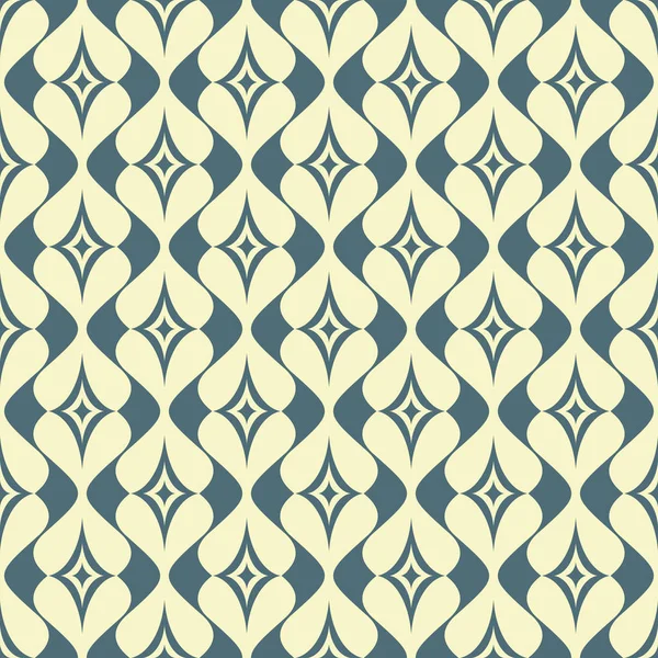 Nahtlose Retro Ornamentale Muster Vektor Illustration — Stockvektor