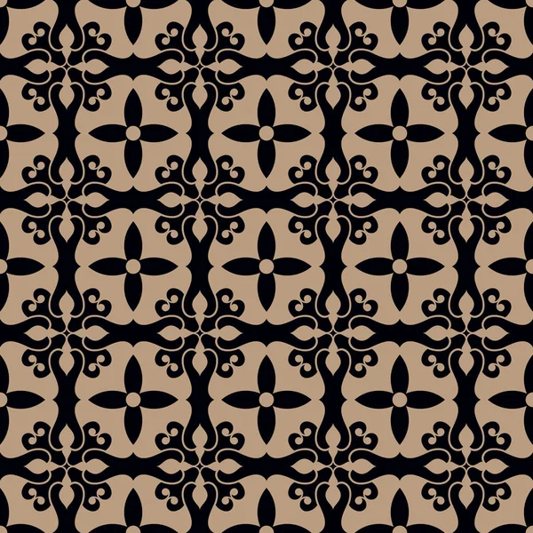 Naadloze Ornamentale Patroon Vector Illustratie — Stockvector