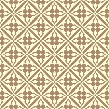 Kusursuz süs desenli vektör çizimi