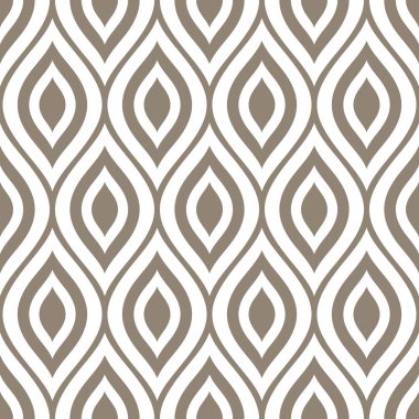 Soyut, pürüzsüz süs desenli vektör çizimi