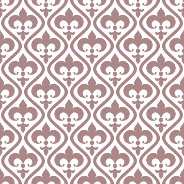 Soyut, pürüzsüz süs desenli vektör çizimi