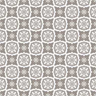 Soyut, pürüzsüz süs desenli vektör çizimi