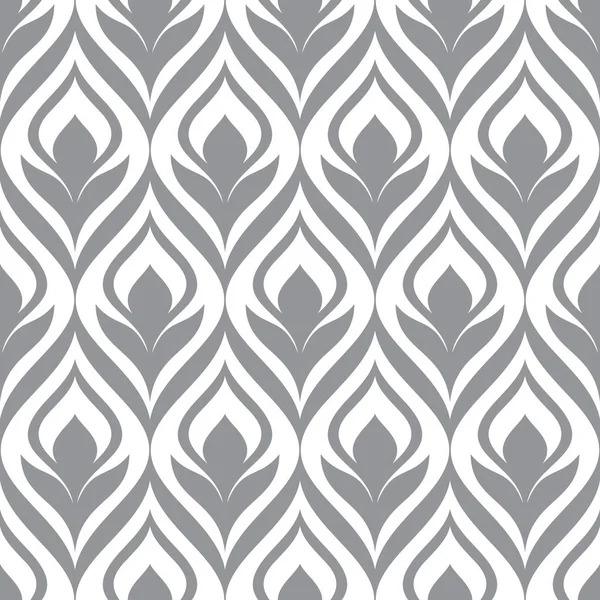 Soyut, pürüzsüz süs desenli vektör çizimi