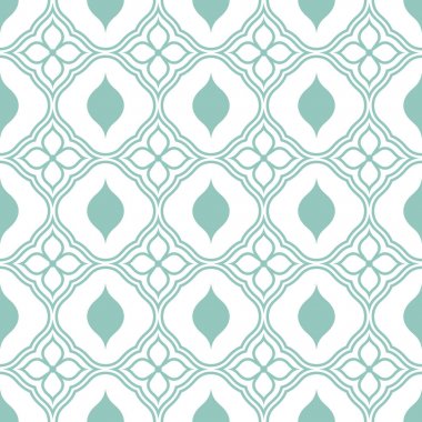 Kusursuz retro model vektör çizimi