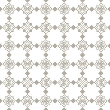 Soyut, pürüzsüz süs deseni