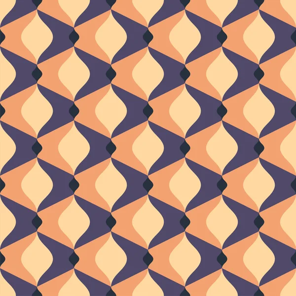 Retro Seamless Ornamental Pattern — Stock Vector