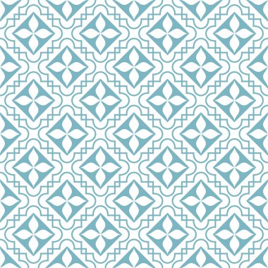 Geometrik dikişsiz süs deseni