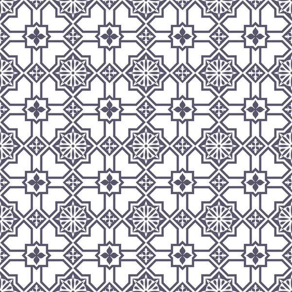 Retro Seamless Ornamental Pattern — Stock Vector