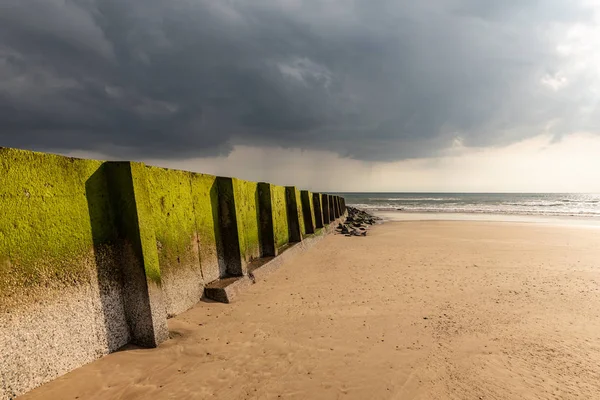 Havre Gachere Frangiflutti Olonne Sur Mer Vendee Francia — Foto Stock