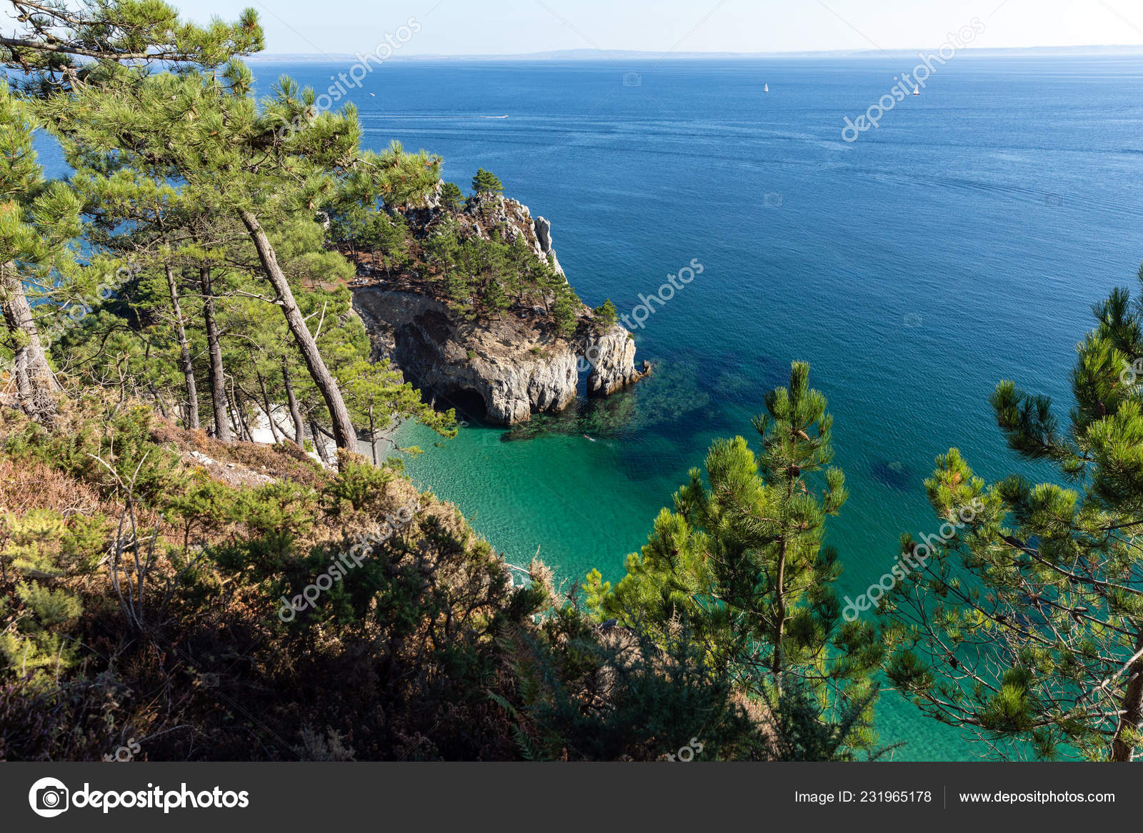 Beach Ile Vierge Saint Hernot Crozon Peninsula Finistere France Stock Photo Image By C Thomaspajot Beach Ile Vierge Saint Hernot Crozon Peninsula Finistere France Stock Photo Image By C Thomaspajot